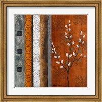 Framed 'Willow Stems II' border=