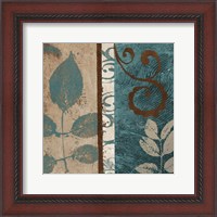 Framed 'Fall to Winter IV' border=