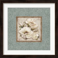 Framed Silversage Flower II