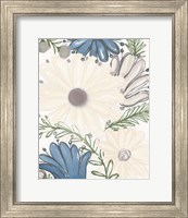 Framed 'Hidden Floral I' border=