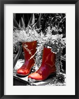 Framed Rain Boots