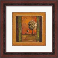 Framed 'Lonely Trees I' border=