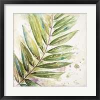 Framed Jungle Inspiration Watercolor I