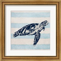 Framed 'Surf Side Striped III' border=