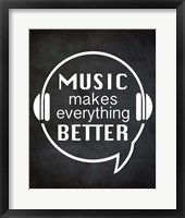 Framed Music Makes Everything Better