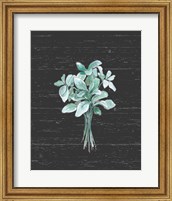 Framed 'Farmhouse Cotton VI Black No Words' border=