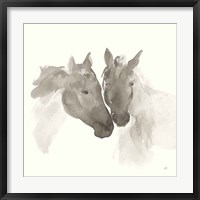 Nuzzling II Framed Print