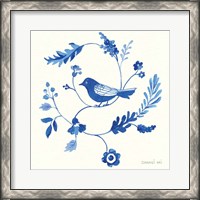 Framed 'Songbird Celebration III' border=