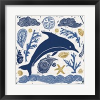 Primitive Sea VIII Framed Print