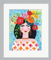 Framed Boho Girl II