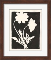 Framed 'Joyful Spring I Black' border=