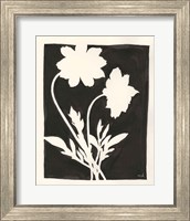 Framed 'Joyful Spring I Black' border=