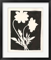 Framed 'Joyful Spring I Black' border=