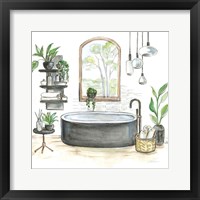 Framed 'Black Bathtub I' border=