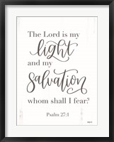 Framed Light and Salvation