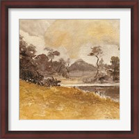 Framed 'Traditional Landscape 2' border=