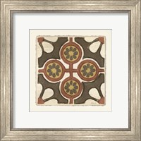 Framed 'Moroccan Tile Pattern II' border=