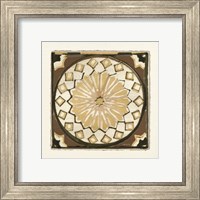 Framed 'Moroccan Tile Pattern IV' border=