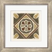 Framed 'Moroccan Tile Pattern VII' border=