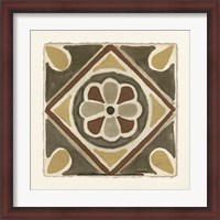 Framed 'Moroccan Tile Pattern VII' border=