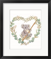 Framed Koala Love