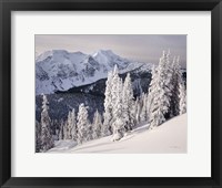 Framed Cariboo Mountains