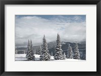 Framed North Cascades in Winter II