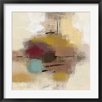 Morello Cherry Abstract I Framed Print