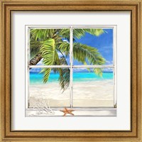 Framed 'Horizon Tropical l' border=