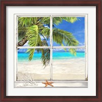 Framed 'Horizon Tropical l' border=