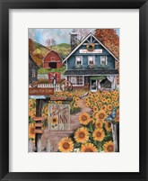 Framed Sunflower Inn