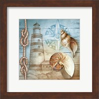 Framed 'Lighthouse VI' border=