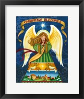 Framed Christmas Blessings Angel