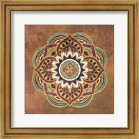 Framed 'Boho Medallion II' border=