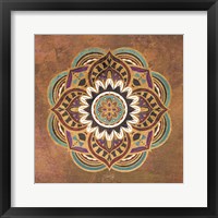 Boho Medallion II Framed Print