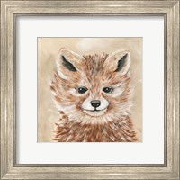 Framed 'Freckles the Fox' border=