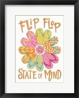 Framed Flip Flop State of Mind