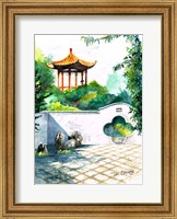 Framed Chinese Garden