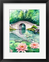 Framed Waterlily Garden