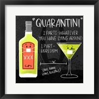 Framed Quarantini