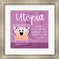 Framed 'Utopia' border=