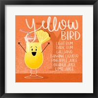 Framed Yellow Bird