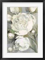 Framed Favorite White Peonies