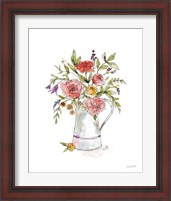 Framed 'Americana Mood IV Summer' border=