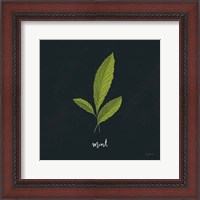 Framed 'Herbs VII Black' border=