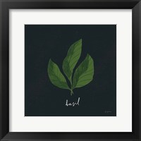 Herbs VI Black Framed Print