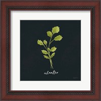 Framed 'Herbs IV Black' border=