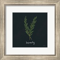 Framed 'Herbs III Black' border=