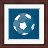 Framed 'Ball Four Blueprint II' border=