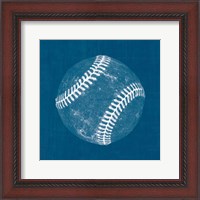 Framed 'Ball Four Blueprint I' border=